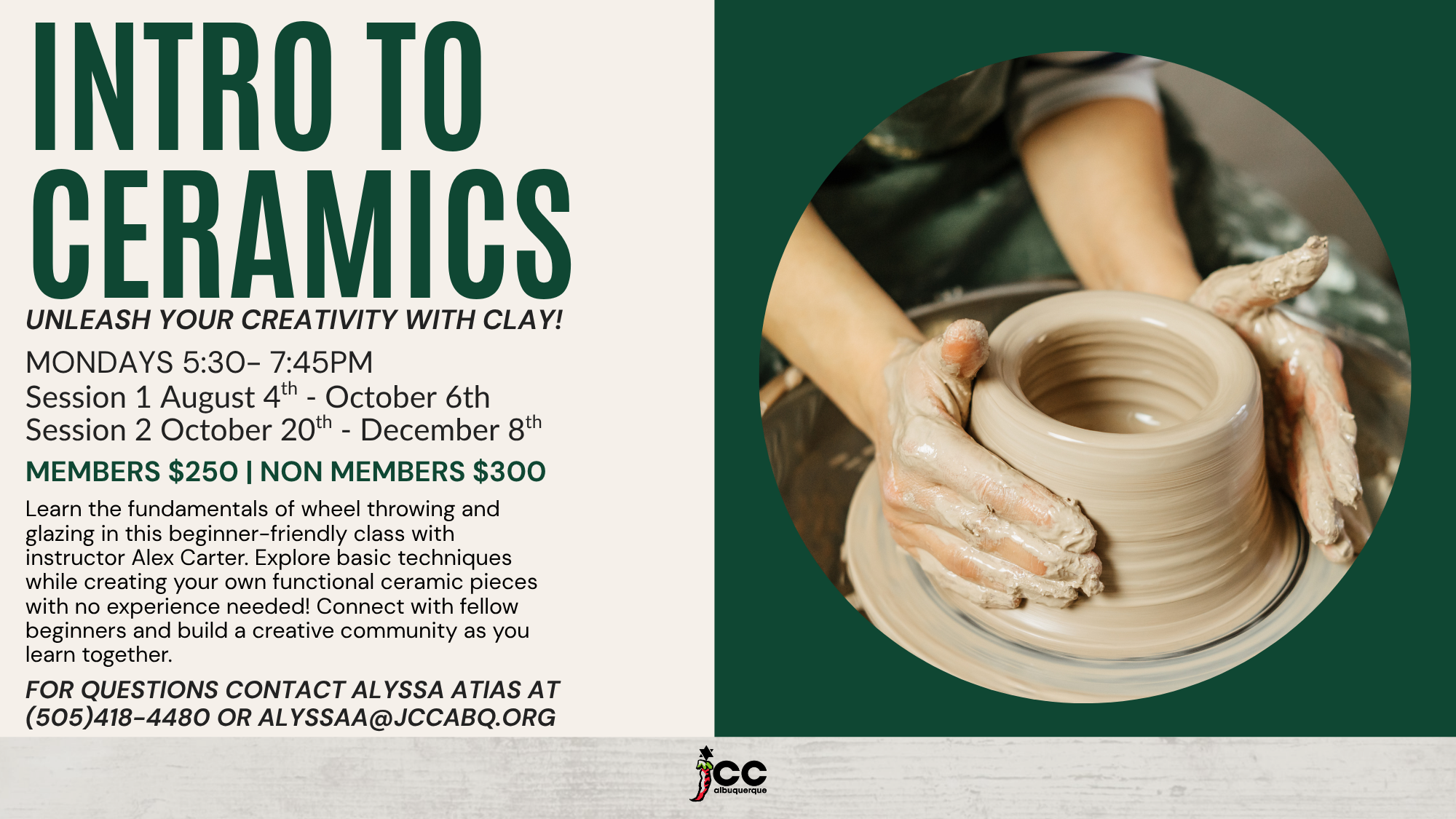 Intro to Ceramics (1)
