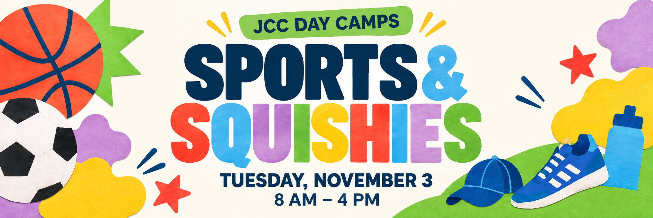 Sports & Squishies Camp Poster (1)
